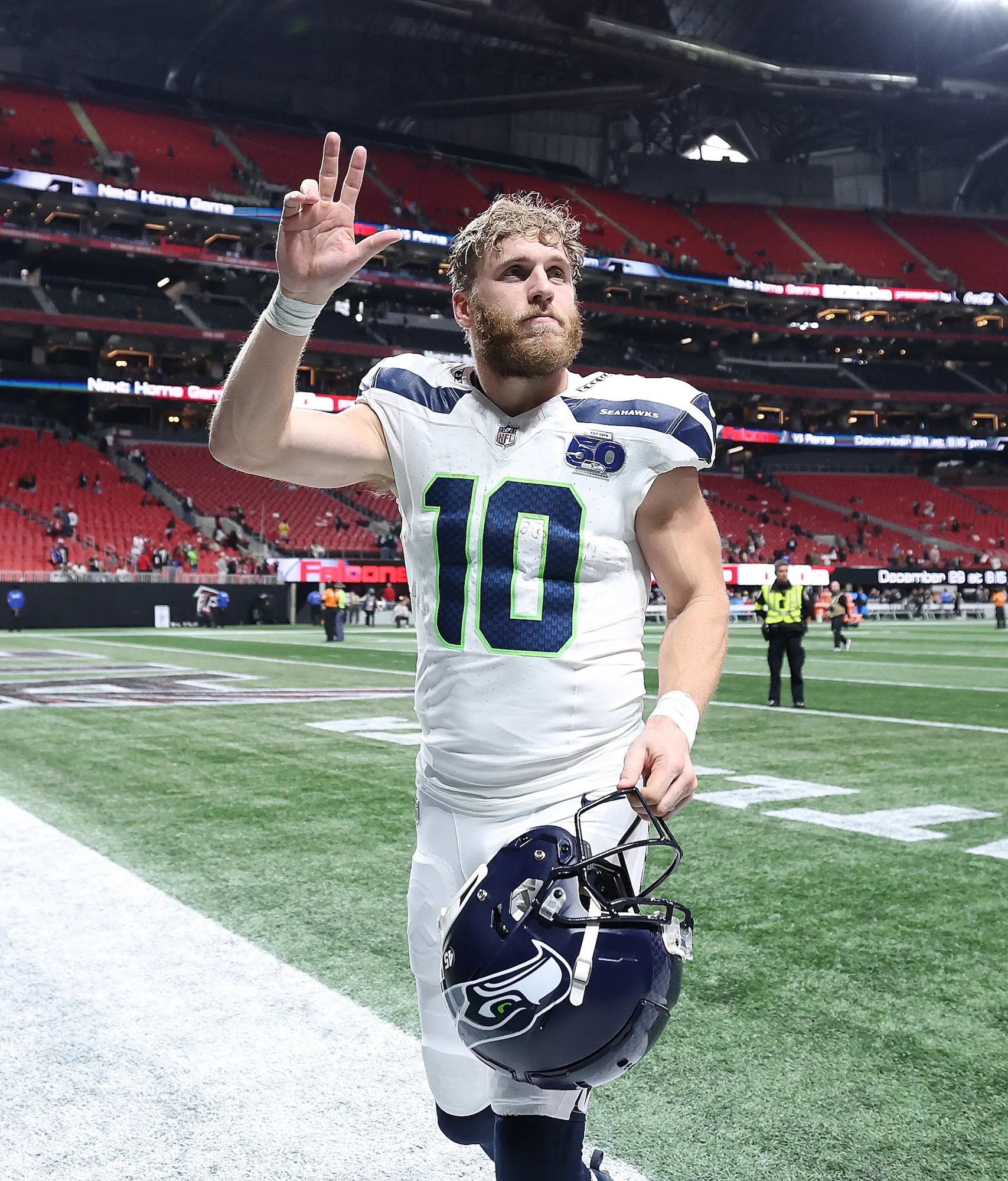 Seahawks Star Cooper Kupp Expertly Trolls Patriots at Super Bowl Parade