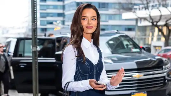 Maura Higgins is seen in Midtown on January 23, 2026 in New York City.