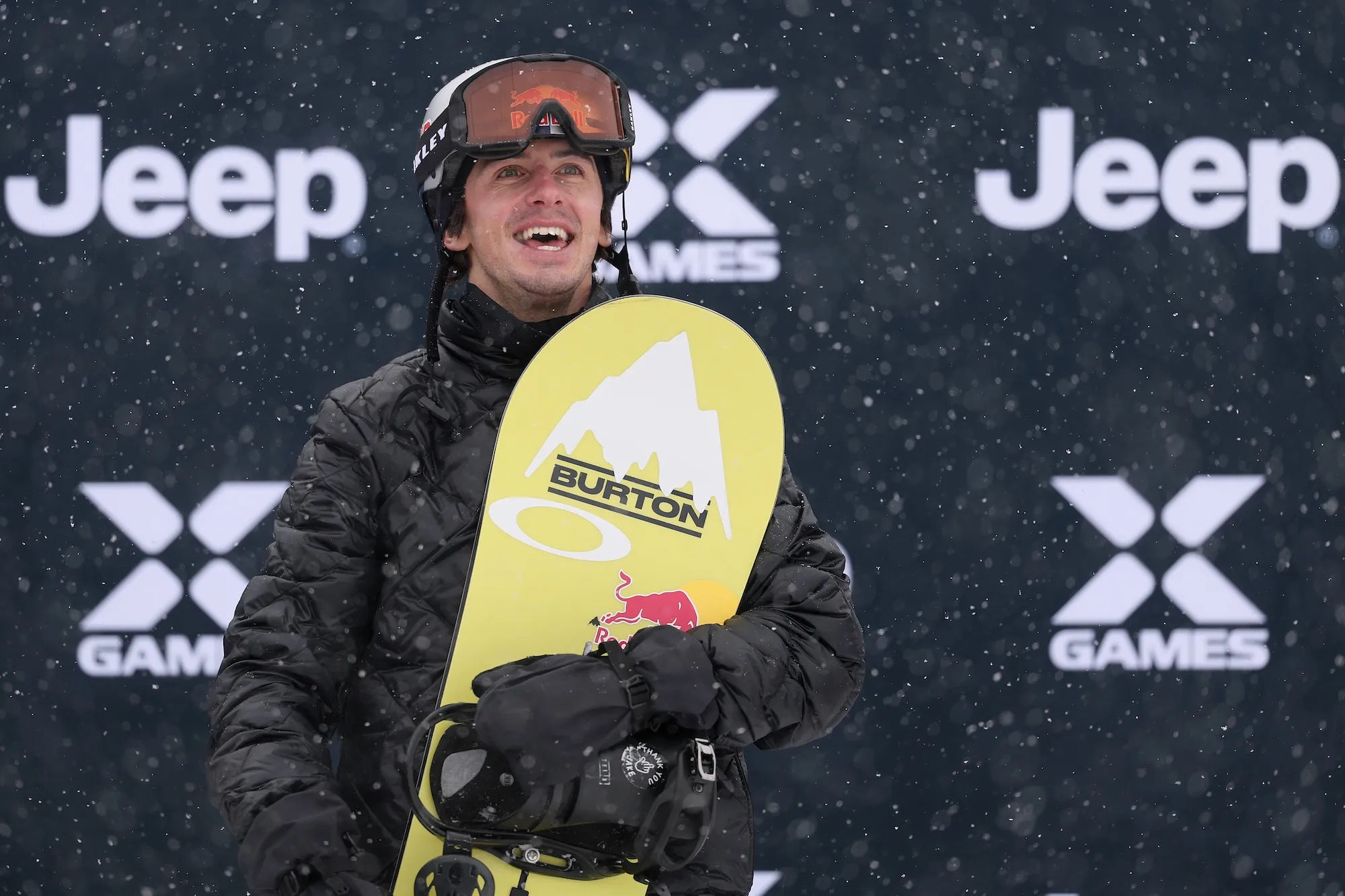 Olympic Snowboarder Taken Off Mountain on a Stretcher Following Violent Crash