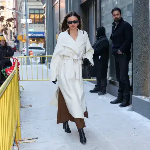 Miranda Kerr is seen on February 02, 2026 in New York City.