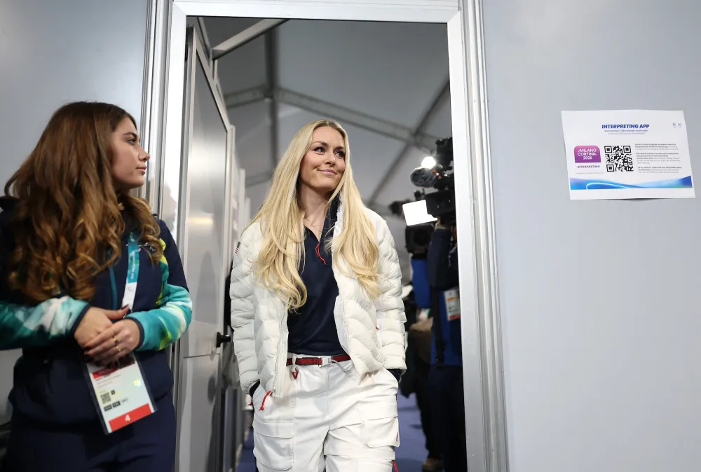 GettyImages-2259733884 Lindsey Vonn Olympics 2026 Press Conference