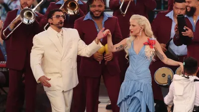 Laga Gaga Sings and Dances With Bad Bunny During Super Bowl 2026 Halftime Show