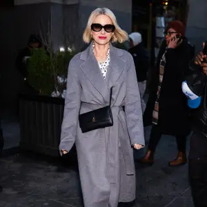 Naomi Watts is seen in Midtown on February 05, 2026 in New York City.