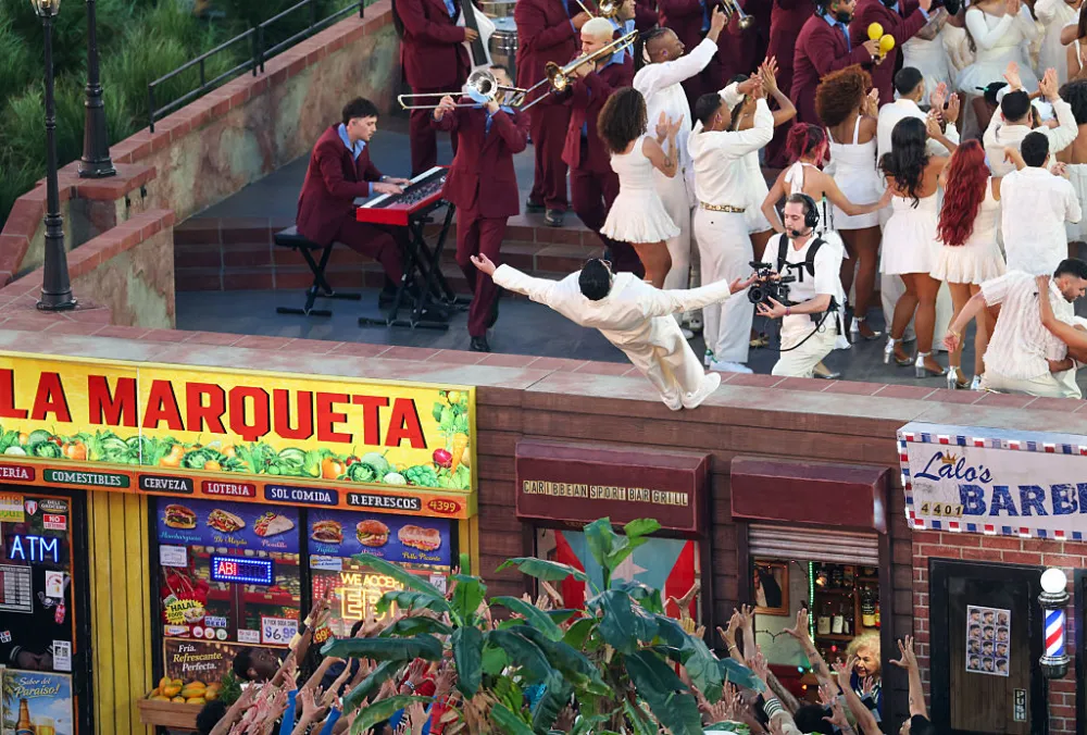 Actuaci&oacute;n de Bad Bunny en el Super Bowl LX.