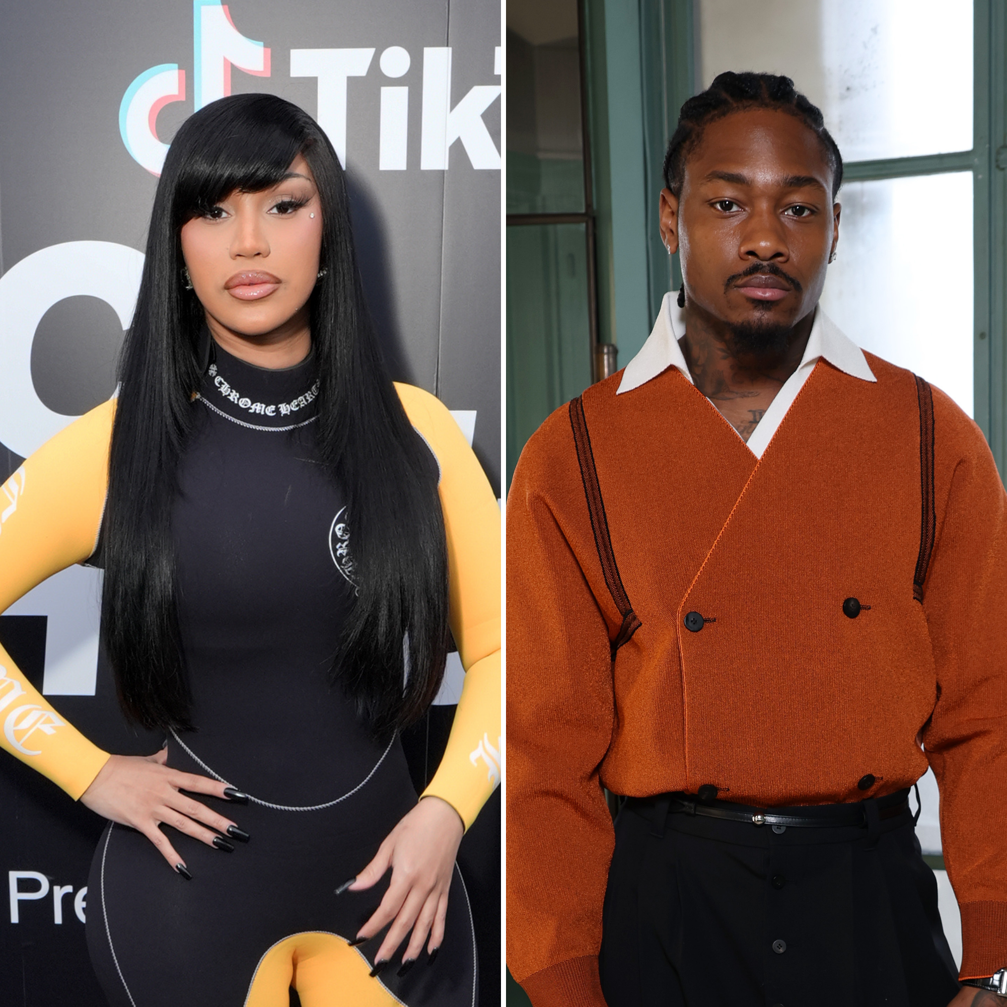 Cardi B and Stefon Diggs