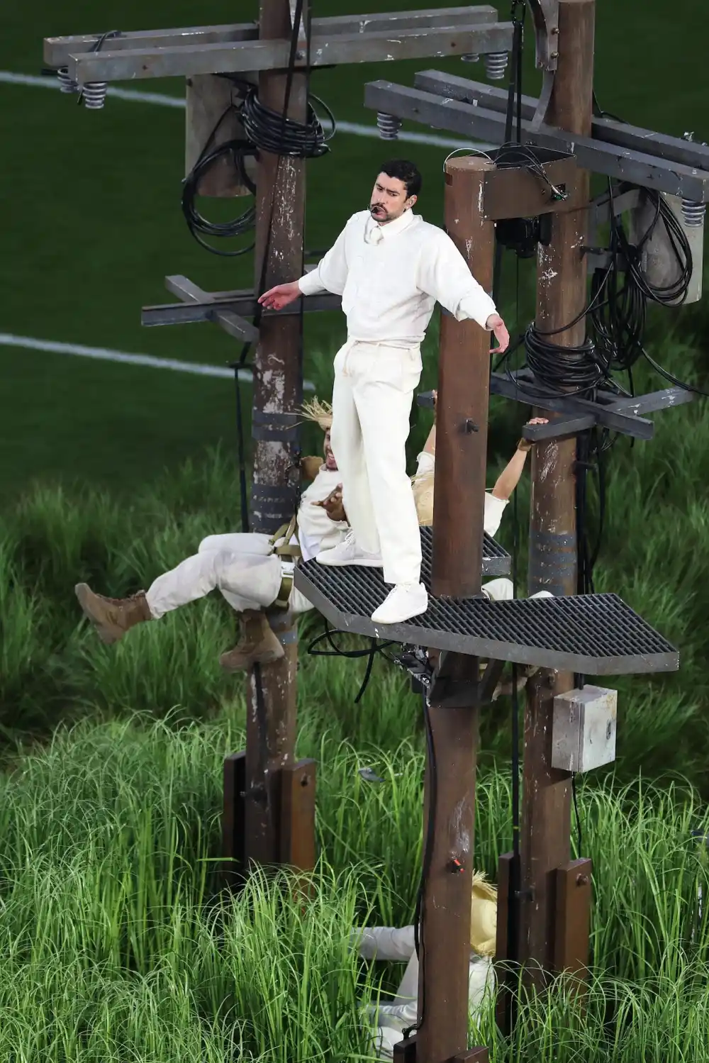 GettyImages-2260969337 Meghan McCain Says She's the 'Biggest&rsquo; Bad Bunny Fan After Super Bowl