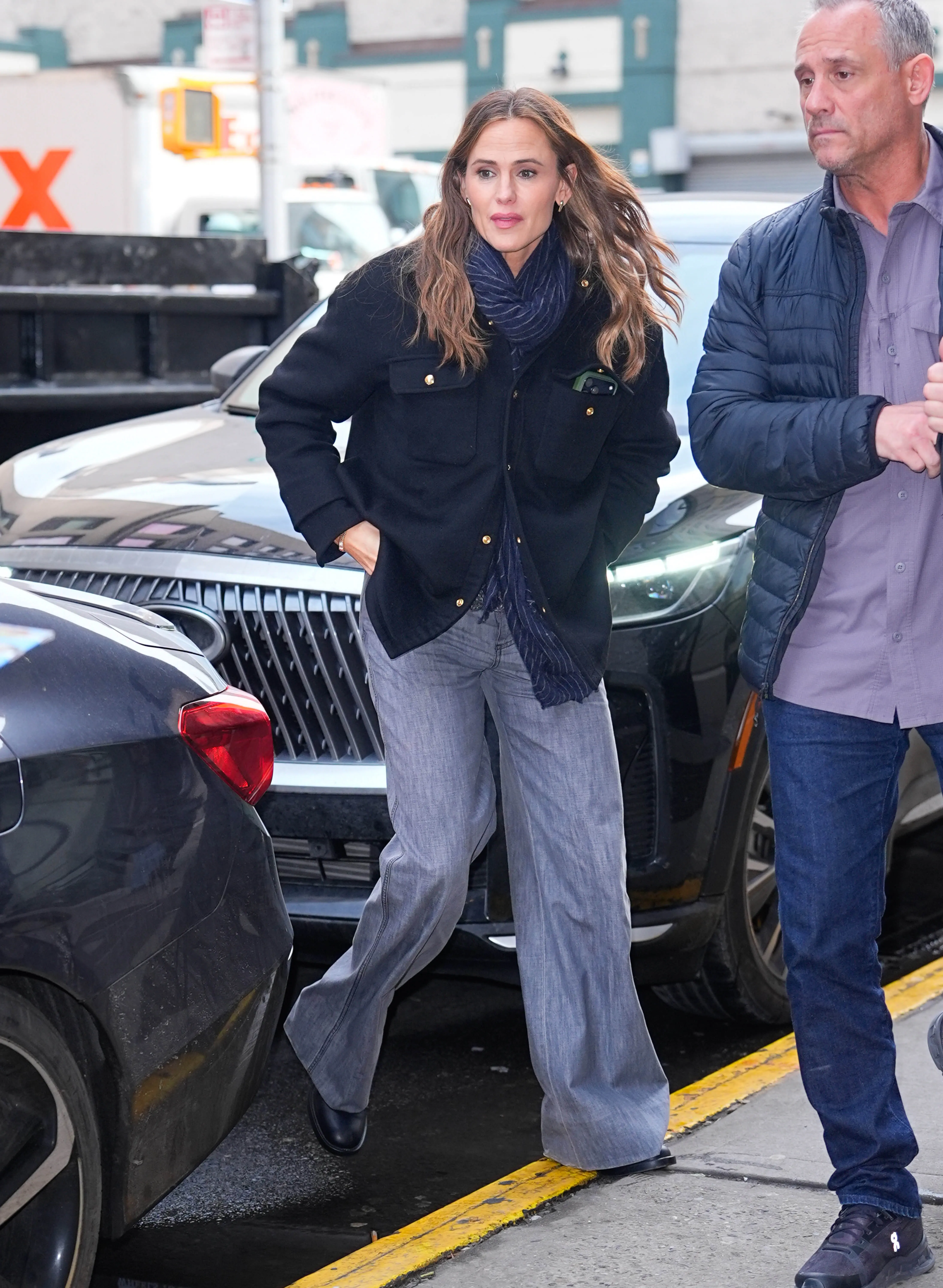 Jennifer Garner is seen on February 17, 2026 in New York City.