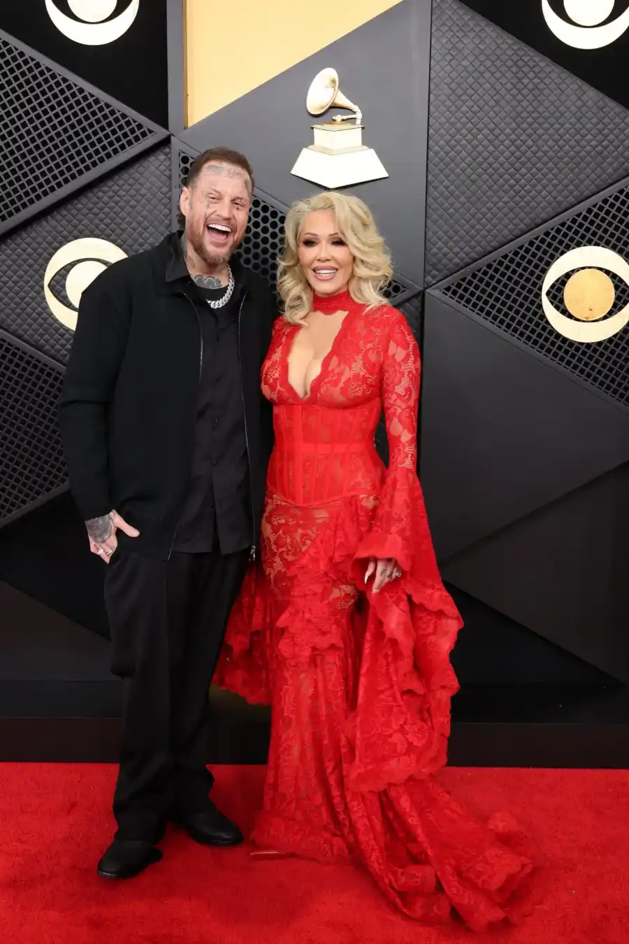 Hottest 2026 Grammy Awards Couples Jelly Roll and Bunnie XO