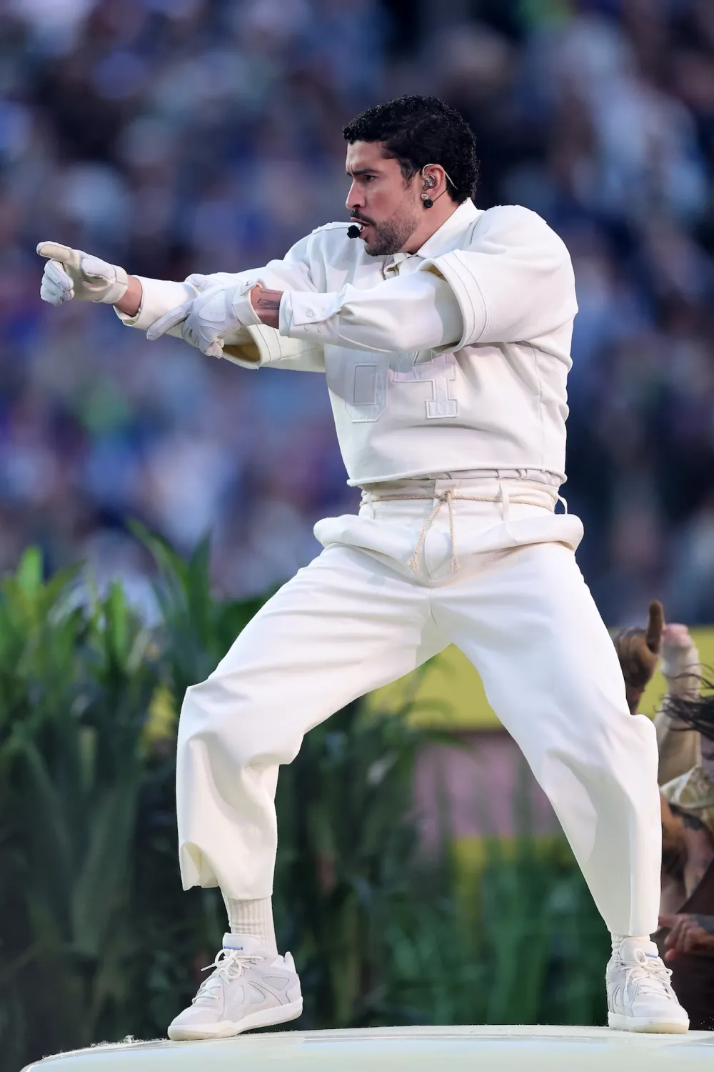 How Much Does Bad Bunny's Zara Outfit Cost GettyImages-2260607725