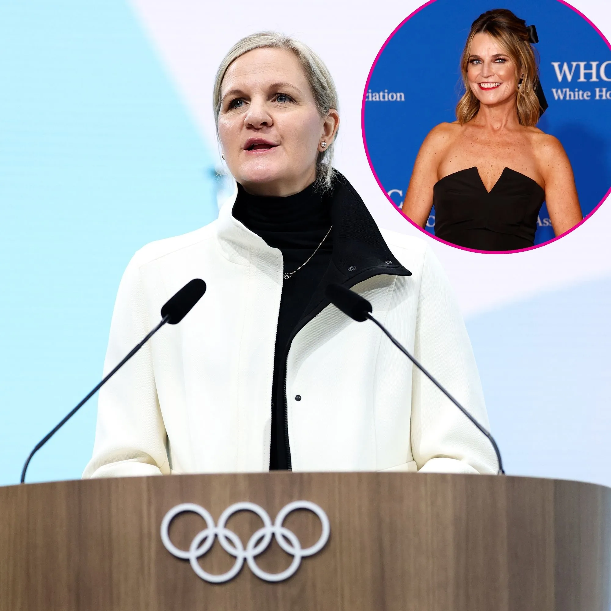 IOC President Addresses Savannah Guthrie Absence Promo