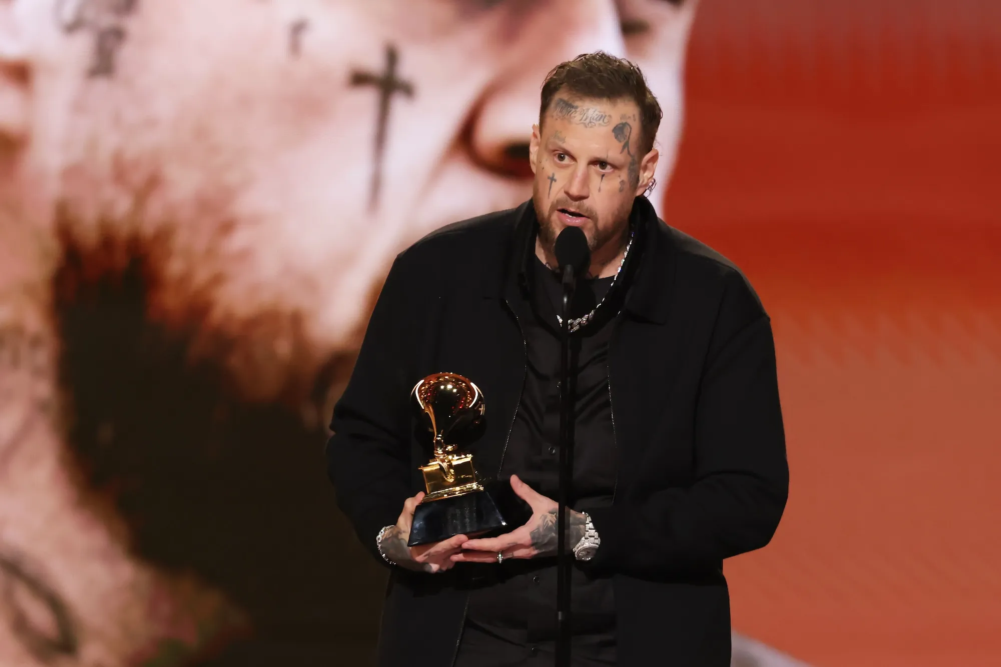 Jelly Roll Wins Contemporary Country Album GettyImages-2259487947