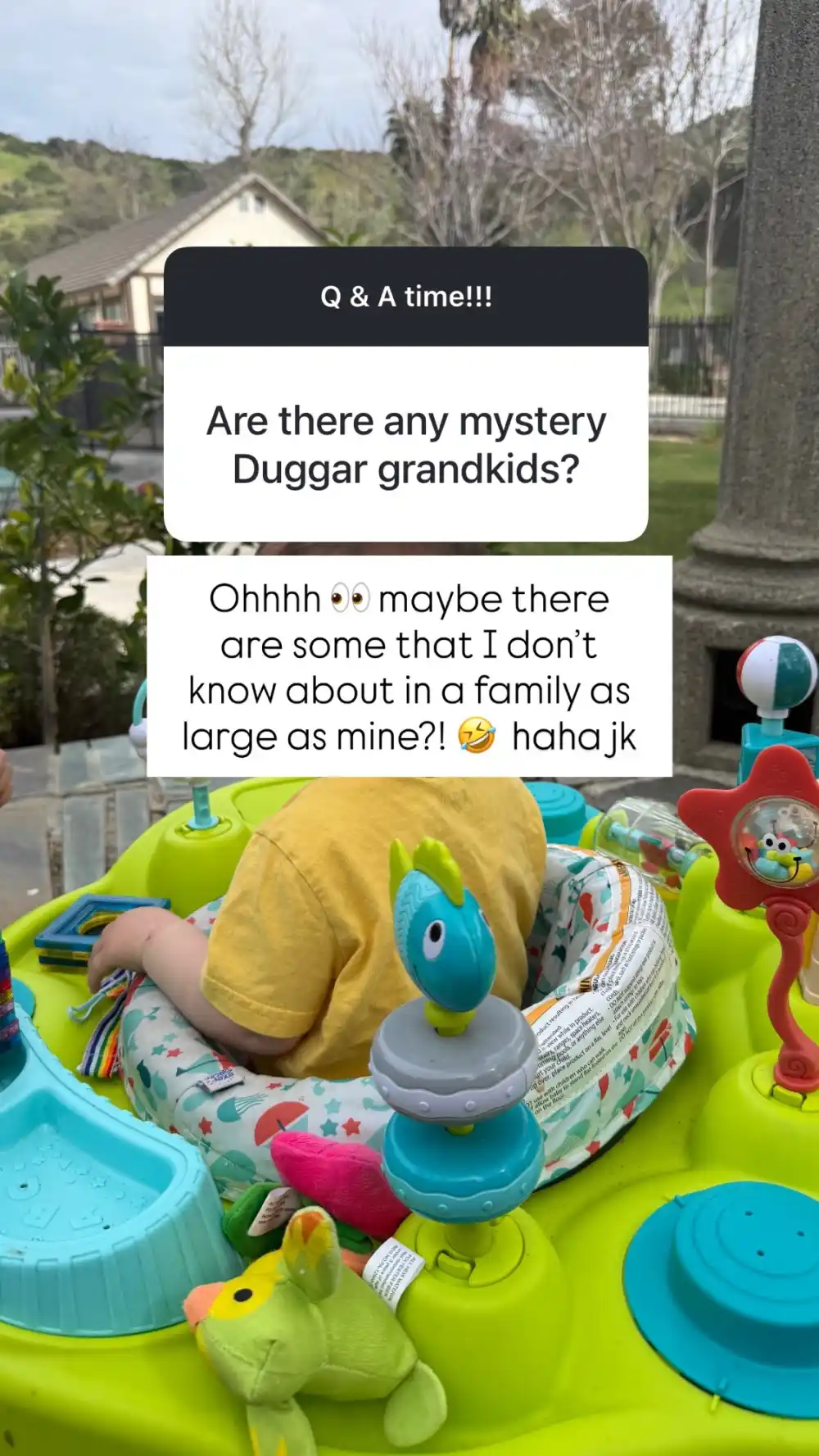 Jinger Duggar Addresses Mystery Grandkids Rumors IG Story