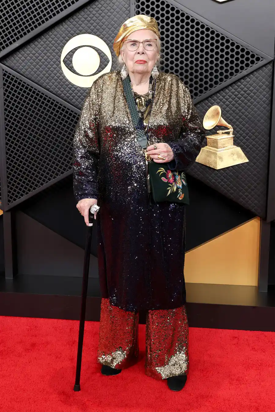 Joni Mitchell Red Carpet Arrival 2026 Grammy Awards