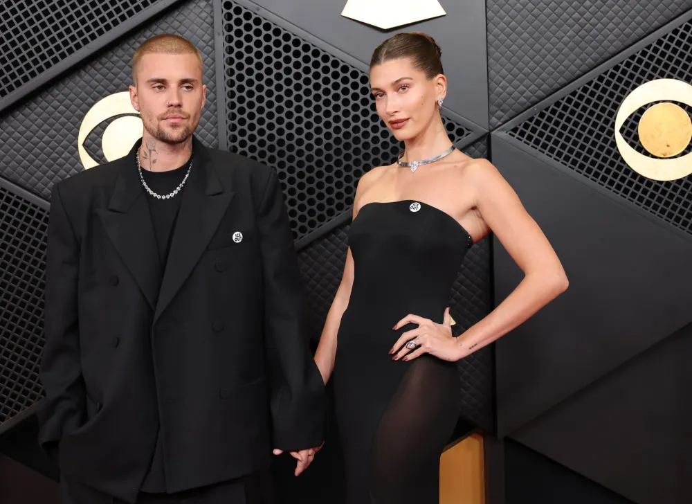 Justin Bieber Debuts New Back Tattoo of Wife Hailey Bieber During Shirtless Grammys 2026 Performance Couple