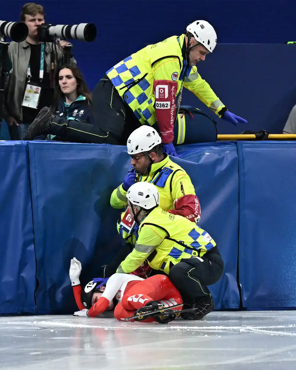 Kamila Sellier of Team Poland Crash 2