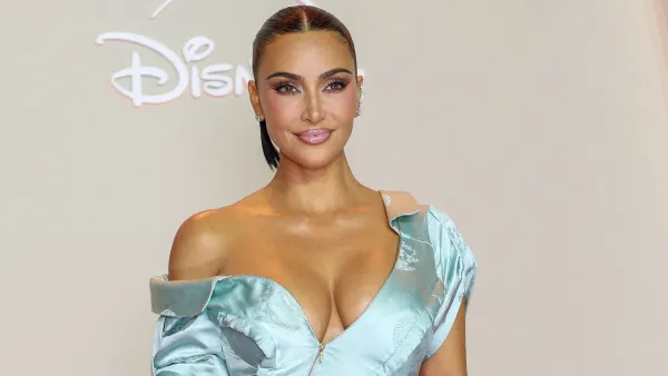 PARIS, FRANCE - OCTOBER 21: Kim Kardashian attends the "All's Fair" Disney+ Premiere at Maison de La Chimie on October 21, 2025 in Paris, France. (Photo by Pascal Le Segretain/Getty Images)