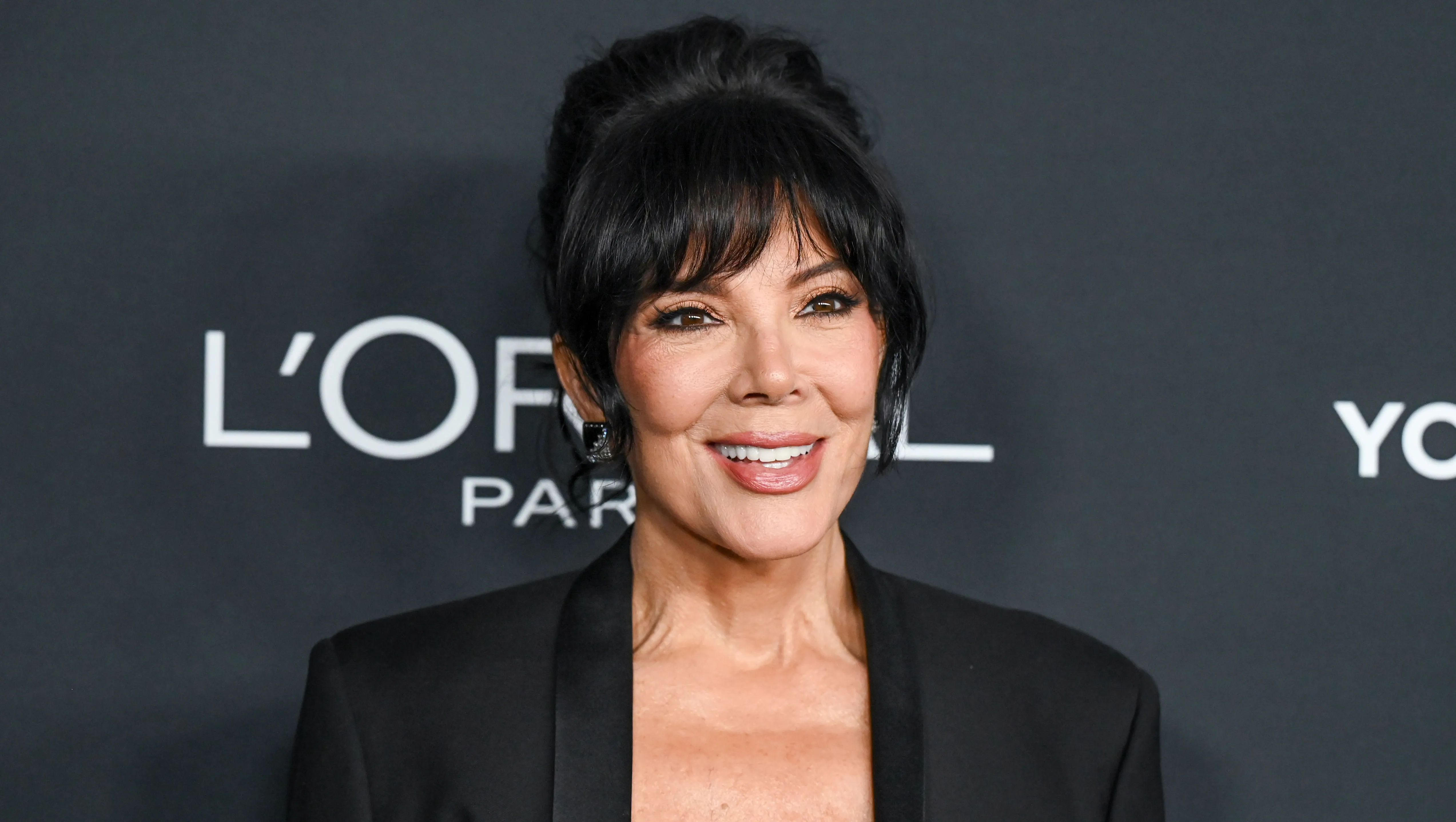 Kris Jenner at the 20th Anniversary of L'Oréal Paris Women of Worth held at the Academy Museum of Motion Pictures on December 02, 2025 in Los Angeles, California. (Photo by Gilbert Flores/Variety via Getty Images)