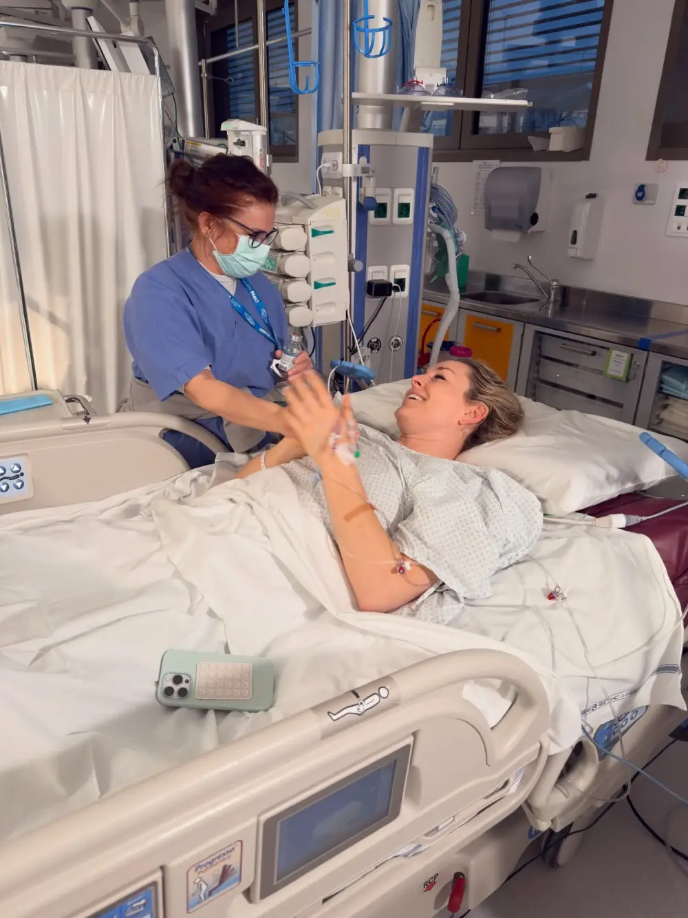 Lindsey Vonn Shares Photo From Hospital After 3rd Successful Surgery Following Olympic Crash Nurse