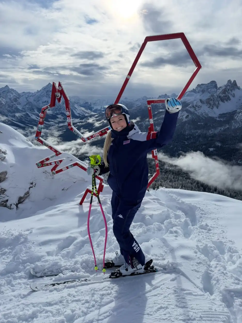 Lindsey Vonn Shares Photo From Hospital After 3rd Successful Surgery Following Olympic Crash Slope