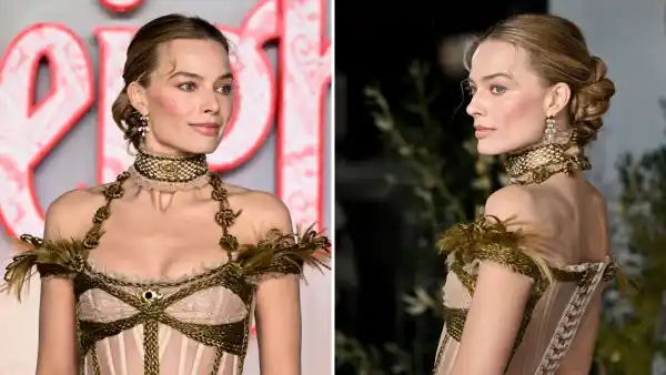 Margot Robbie Drops Jaws in Naked Dress GettyImages-2260101806 GettyImages-2260101845