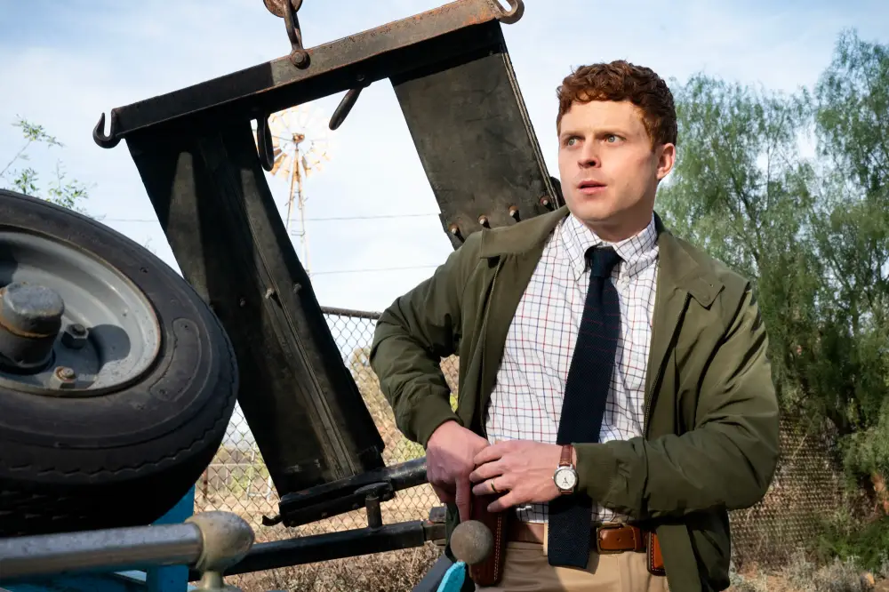 NCIS Origins Caleb Foote Jokes About Pressure to Keep Randy Jacked Teases Next Strip Down Inline