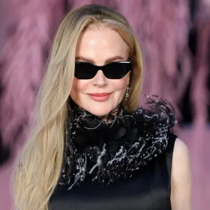 Nicole Kidman attends the Chanel Haute Couture Week Spring/Summer 2026 show as part of Paris Fashion Week on January 27, 2026 in Paris, France. (Photo by Aurore Marechal/Getty Images)