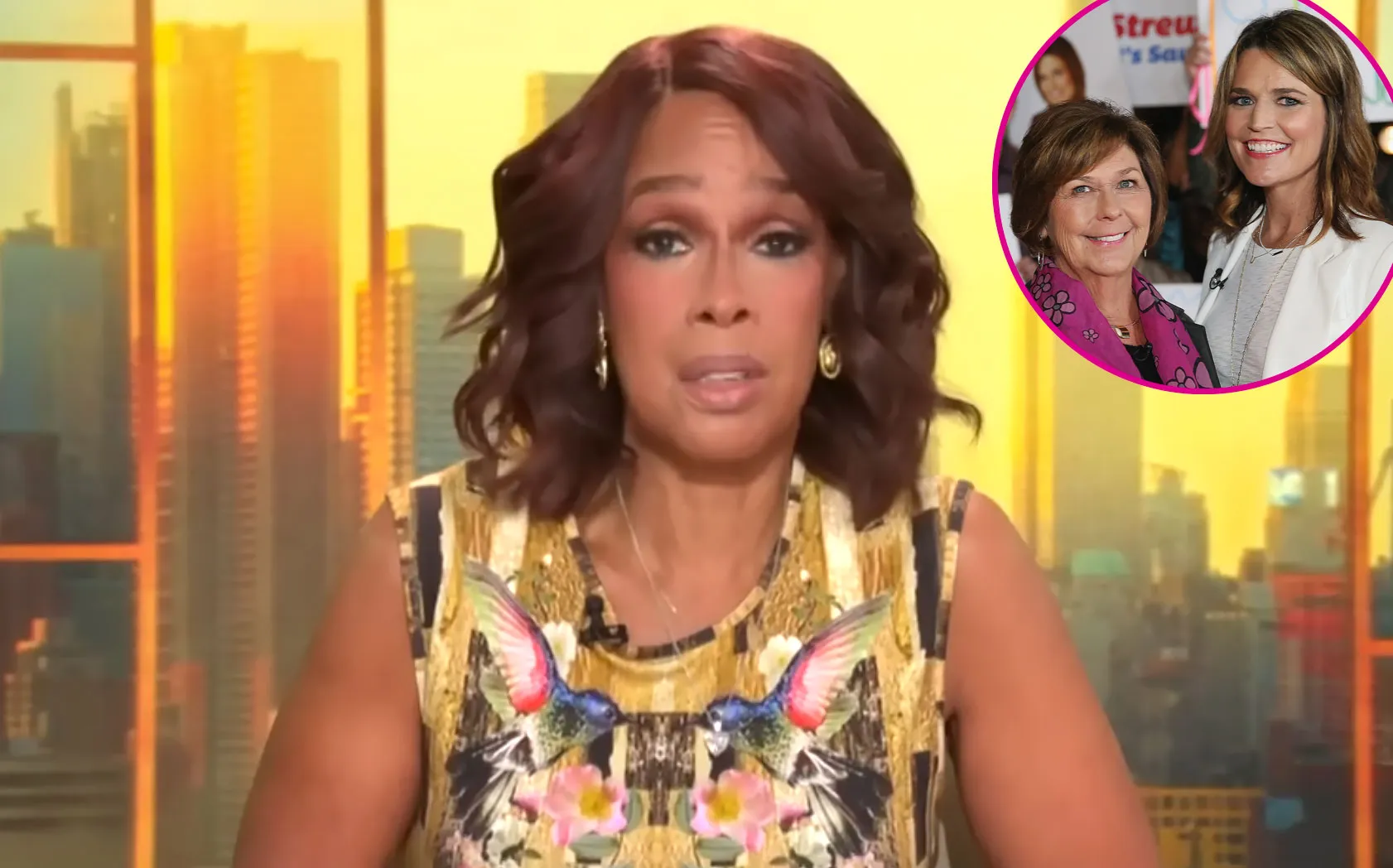 Promo Gayle King Fights Back Tears Over Savannah Guthrie Missing Mom Nancy