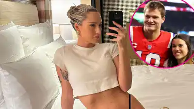 Promo OnlyFans Star Says Patriots QB Drake Maye Doesnt Look Happy With Wife Ann