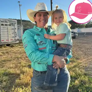 Promo Rodeo Champion Kelsie Domer Daughter Oaklynn Honored With Be The Light Memorial Hats