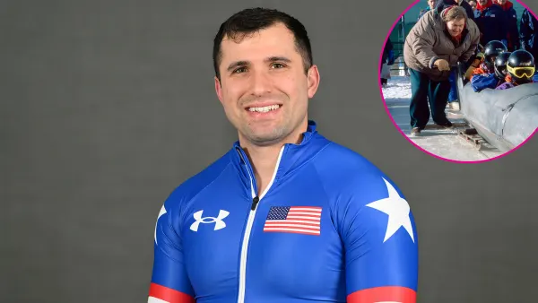 Promo Team USA Flag Bearer and Bobsledder Frankie Del Duca Reacts to Cool Runnings Questions