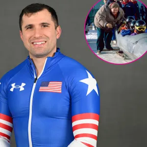 Promo Team USA Flag Bearer and Bobsledder Frankie Del Duca Reacts to Cool Runnings Questions