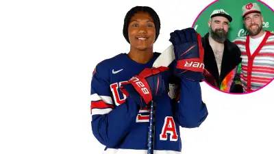 Promo Team USA Hockey Star Laila Edwards Reveals DMs From Travis and Jason Kelce