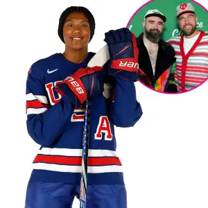 Promo Team USA Hockey Star Laila Edwards Reveals DMs From Travis and Jason Kelce