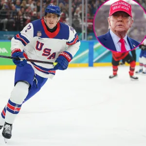 Promo Team USA Tage Thompson Responds to Criticism for Wearing Make America Great Again Hat at White House