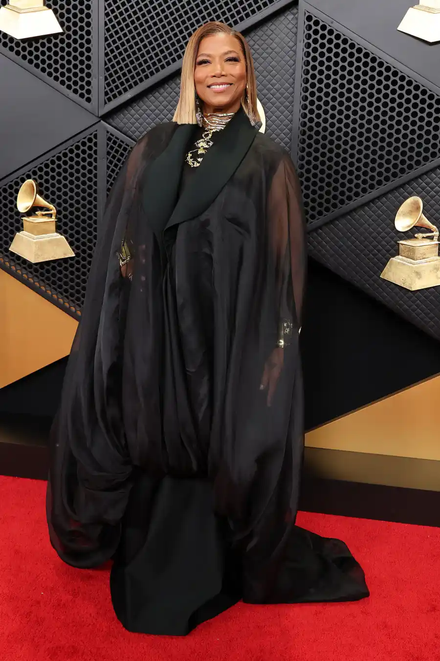 Queen Latifah Red Carpet Arrival 2026 Grammy Awards