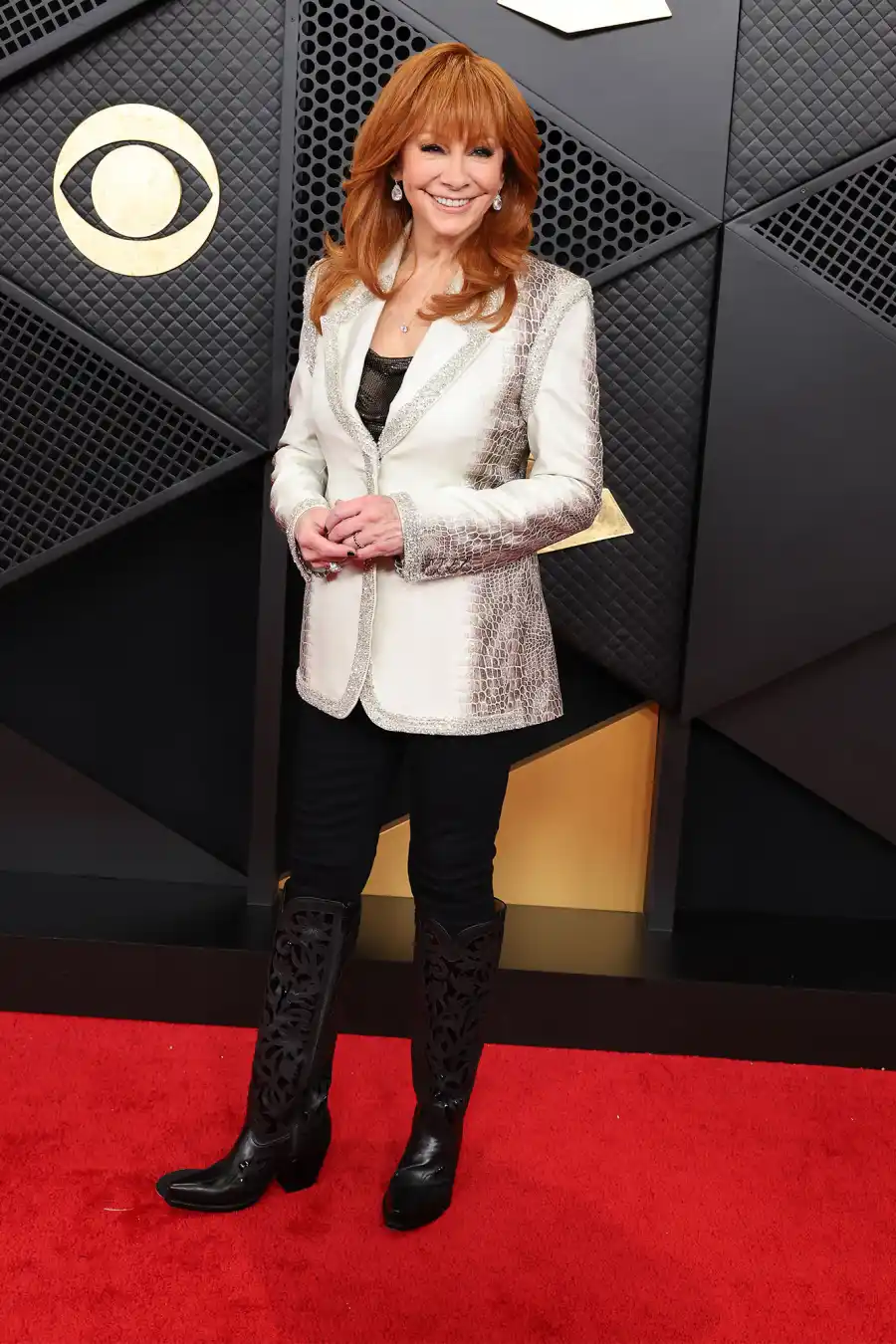 Reba McEntire Red Carpet Arrival 2026 Grammy Awards