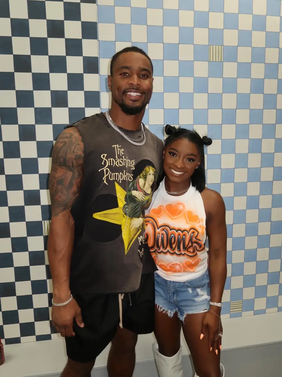 Simone Biles and Jonathan Owens Relationship Timeline August 2025