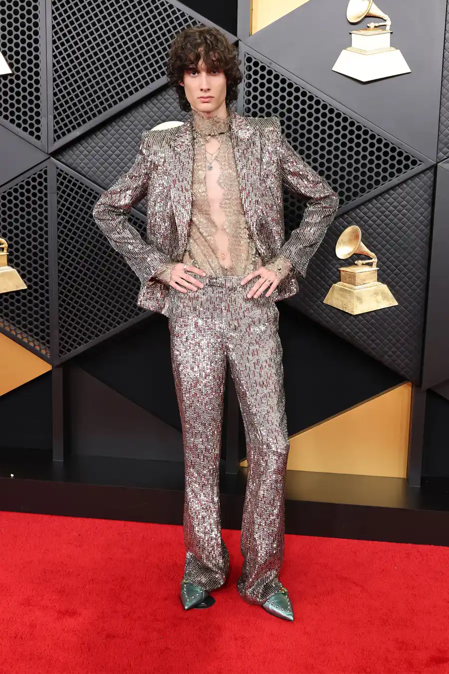 Sombr Red Carpet Arrival 2026 Grammy Awards