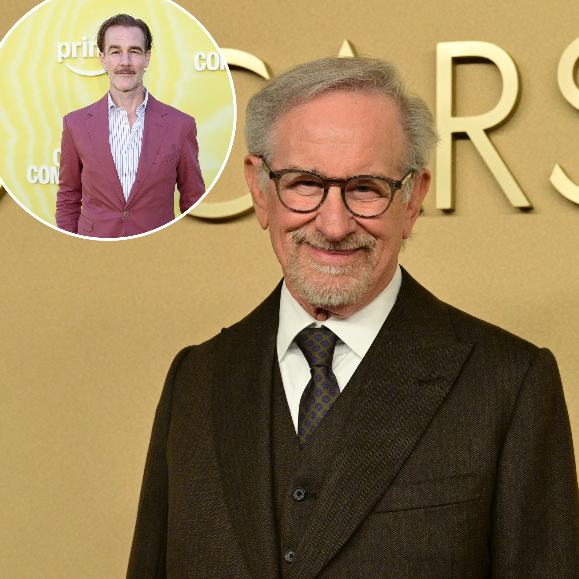 Steven-Spielberg-GettyImages-2260420439-and-James-Van-Der-Beek-GettyImages-2215156507