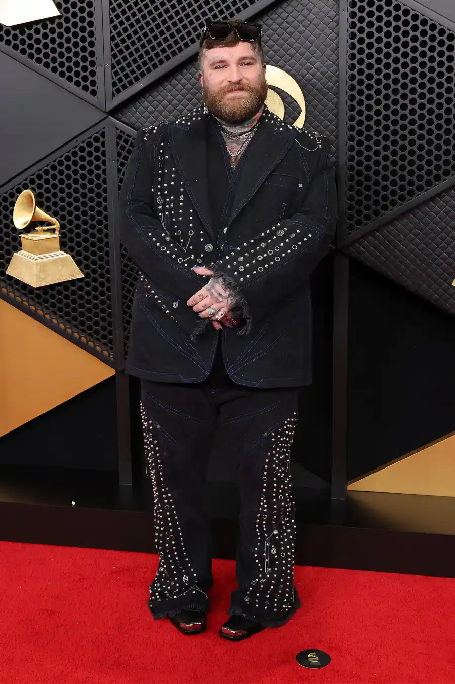 Teddy Swims Red Carpet Arrival 2026 Grammy Awards