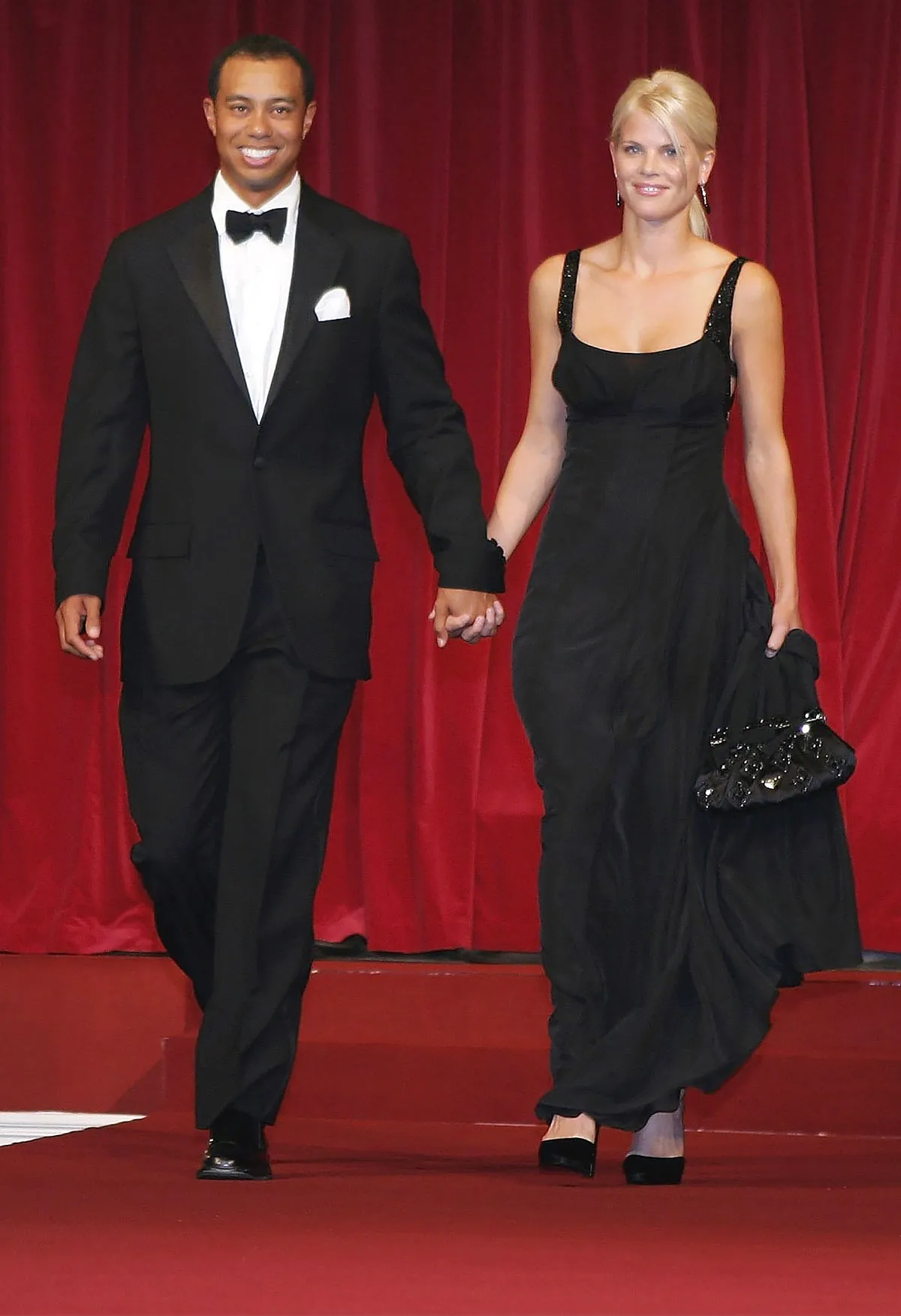 Tiger Woods Reunites With Ex Wife Elin Nordegren at Son Charlie Ring Ceremony