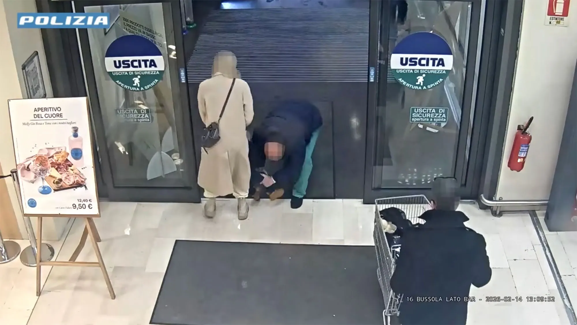 Video Shows Man Trying To Kidnap Toddler at Italian Supermarket
