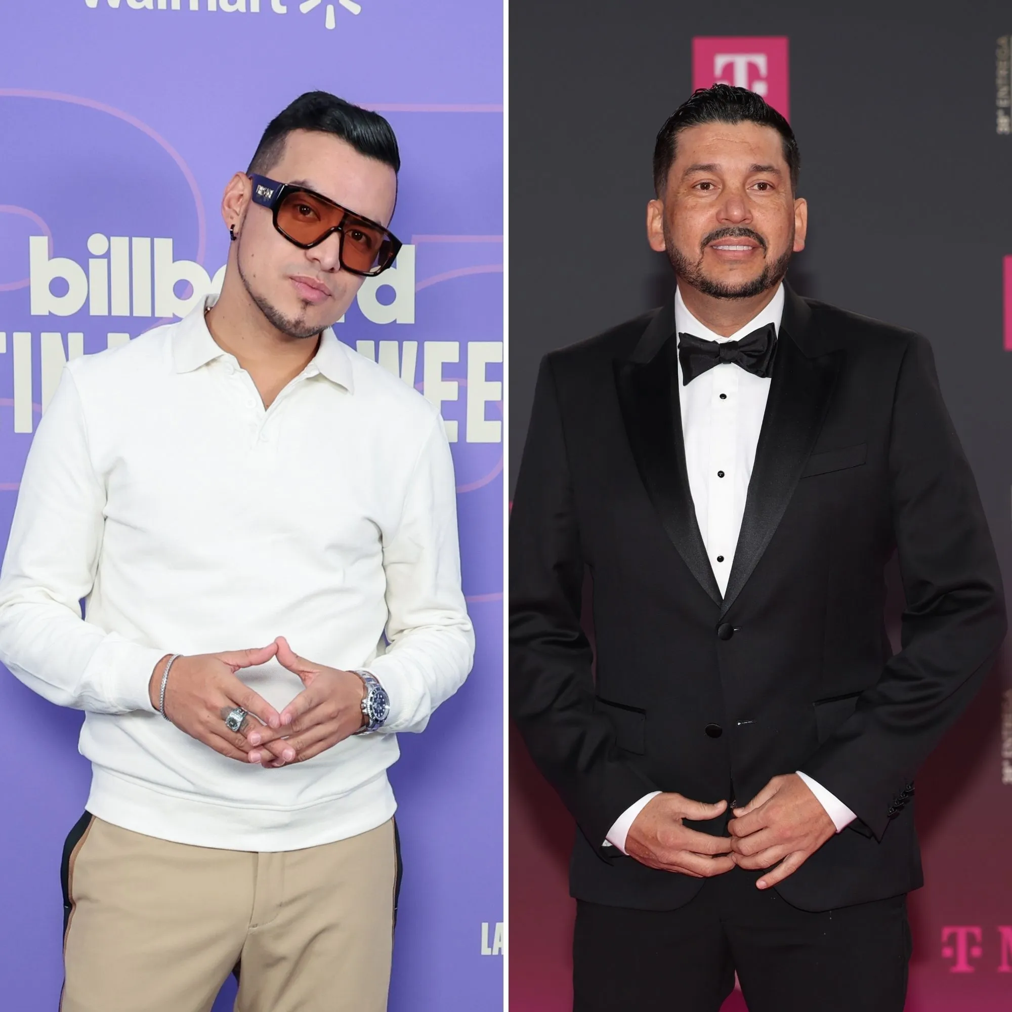 Yeison Jiménez y Luis Angel "El Flaco"