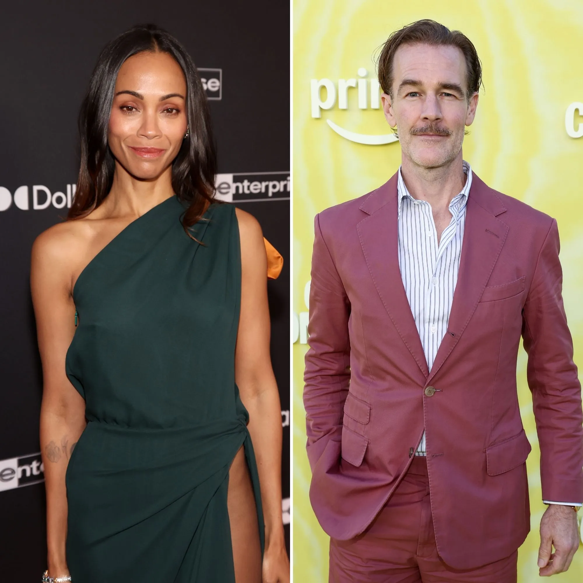 Zoe Saldana Donates to James Van Der Beek GoFundMe