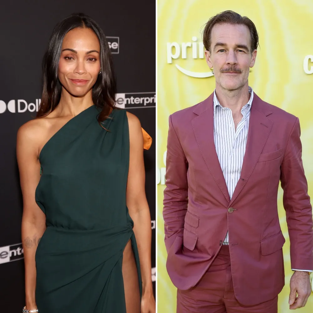 Zoe Saldana Donates to James Van Der Beek GoFundMe