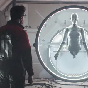 Theo James in Archive