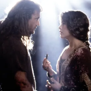 Mel Gibson and Sophie Marceau in Braveheart