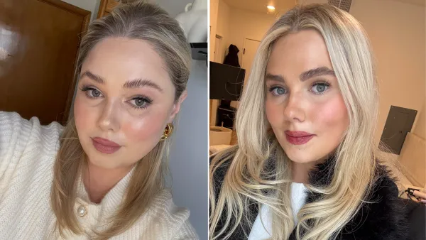 Before and After of Brow Wiz Eyebrow Pencil Anastasia Beverly Hills