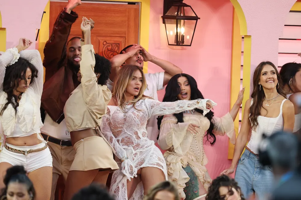 Cardi B Dancing Halftime Show GettyImages-2260605457