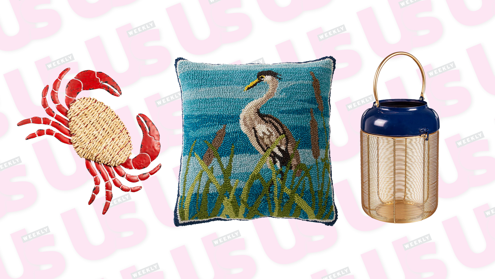 Crab, Pillow and Lantern Replica Luxury Handbag Decor Pieces